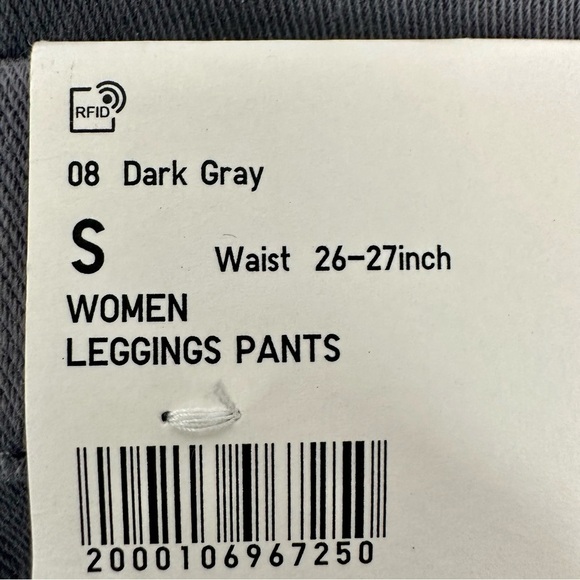 Uniqlo - Dark Gray - Ultra Stretch Denim Leggings  - Pants - Size Small - NWT - Picture 5 of 5